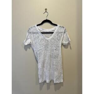 Sinful Affliction Y2K Rhinestone Skull Wings Burnout Shirt